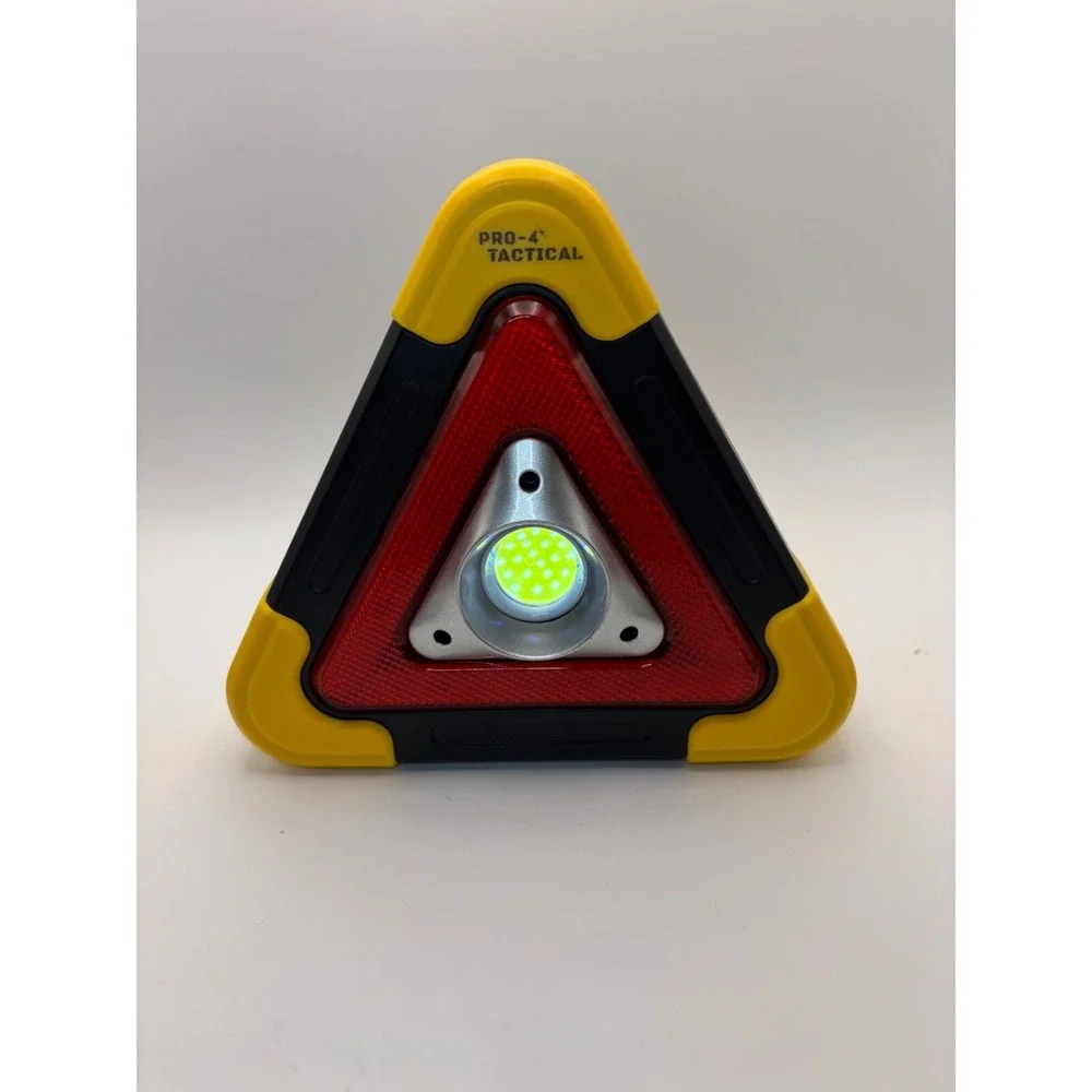 Warning Triangle. Battery operated, 5 mode with‎ COB.
